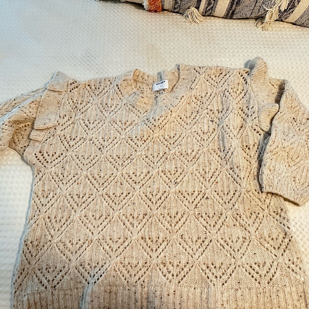 NEW Oatmeal Sweater size 3x